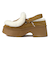 厚底バックベルトファースリッポンシューズ (6423)