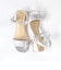 ギャザーサテンストラップサンダル (4208)