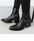 リングベルトハイヒールブーツ (6836)