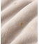 memory fleece メモリーフリース半袖ショートガウン（アラン編み・星柄）