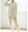 memory fleece メモリーフリースプルパーカー上下セット(アラン編み・星柄・ボーダー)