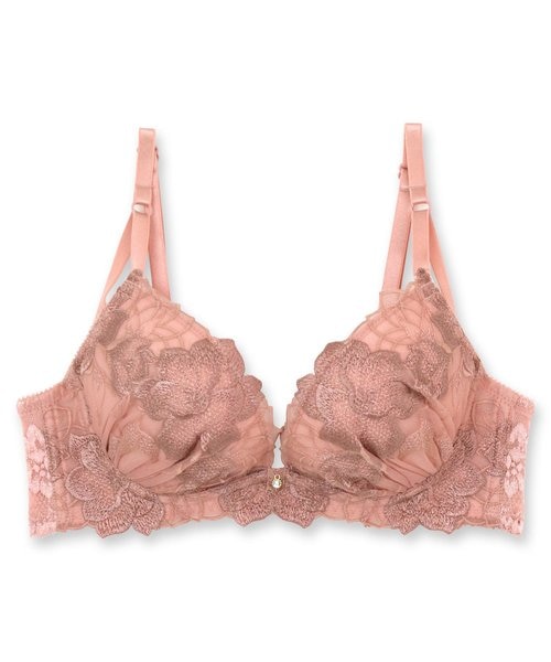 シックな華ありランジェリーz 「シャイニーフルール」 ブラジャー