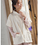 ふんわり軽くて暖かいmemory fleece (メモリーフリース)着れるブランケット！ショートガウン 「メモリーフリース」 ガウン