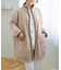 ふんわり軽くて暖かいmemory fleece (メモリーフリース)パジャマにプラス、ロングガウン 「メモリーフリース」 ガウン
