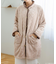 ふんわり軽くて暖かいmemory fleece (メモリーフリース)パジャマにプラス、ロングガウン 「メモリーフリース」 ガウン