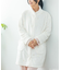 ふんわり軽くて暖かいmemory fleece (メモリーフリース)パジャマにプラス、ロングガウン 「メモリーフリース」 ガウン