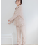ふんわり軽くて暖かいmemory fleece (メモリーフリース)ベーシックなパジャマデザイン 「メモリーフリース 全開上下セット」 全開上下セット