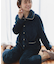 ふんわり軽くて暖かいmemory fleece (メモリーフリース)ベーシックなパジャマデザイン 「メモリーフリース 全開上下セット」 全開上下セット