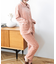 ふんわり軽くて暖かいmemory fleece (メモリーフリース)ベーシックなパジャマデザイン 「メモリーフリース 全開上下セット」 全開上下セット