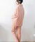 ふんわり軽くて暖かいmemory fleece (メモリーフリース)ベーシックなパジャマデザイン 「メモリーフリース 全開上下セット」 全開上下セット
