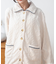 ふんわり軽くて暖かいmemory fleece (メモリーフリース)ベーシックなパジャマデザイン 「メモリーフリース 全開上下セット」 全開上下セット