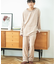 ふんわり軽くて暖かいmemory fleece (メモリーフリース)さっと被れるプルオーバー 「メモリーフリース かぶり上下セット」 かぶり上下セット