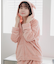 ふんわり軽くて暖かいmemory fleece (メモリーフリース)アニマル耳付がキュートなフーディー上下セット 「メモリーフリース 全開上下セット」 全開上下セット