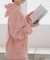 ふんわり軽くて暖かいmemory fleece (メモリーフリース)アニマル耳付がキュートなフーディー上下セット 「メモリーフリース 全開上下セット」 全開上下セット