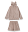 ふんわり軽くて暖かいmemory fleece (メモリーフリース)アニマル耳付がキュートなフーディー上下セット 「メモリーフリース 全開上下セット」 全開上下セット