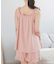 ≪tororelax とろリラ≫ フリルノースリーブトップス＆ショートパンツ セットアップ 「とろリラ キャミソールセット」 キャミソールセット