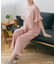 ≪tororelax とろリラ≫ フレア袖 プルオーバー＆クロップドパンツ セットアップ 「とろリラ かぶり上下セット」 かぶり上下セット