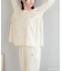 ≪tororelax とろリラ≫ 七分袖プルオーバー＆テーパードパンツ セットアップ 「とろリラ かぶり上下セット」 かぶり上下セット