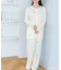 ≪tororelax とろリラ≫ 前開き長袖シャツ＆イージーロングパンツ セットアップ 「とろリラ 全開上下セット」 全開上下セット