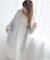 ふわふわ＆さらさらの極上手触りユニセックスが嬉しい楽ちんニット 「パウダーもこ ガウン」 ガウン