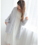 ふわふわ＆さらさらの極上手触りユニセックスが嬉しい楽ちんニット 「パウダーもこ ガウン」 ガウン