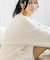 ふわふわ＆さらさらの極上手触りユニセックスが嬉しい楽ちんニット 「パウダーもこ ガウン」 ガウン