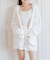 ふわふわ＆さらさらの極上手触りユニセックスが嬉しい楽ちんニット 「パウダーもこ ガウン」 ガウン