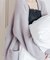 ふわふわ＆さらさらの極上手触りユニセックスが嬉しい楽ちんニット 「パウダーもこ ガウン」 ガウン