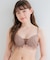 甘辛MIX盛り＆谷間メイク 「プティフィット001 ペアブラジャー（ワイヤー有り）」 ブラジャーショーツセット