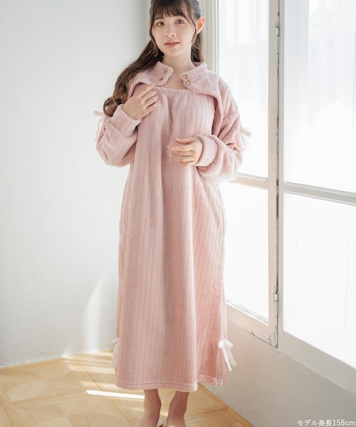 もこもこ ワンピース ルームウェア パジャマ 冬 あったか 着る毛布