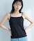 ムレ知らず！通年快適なメッシュインナー響きにくい！美シルエットのシンプル設計 「エアメッシュ キャミソール」 キャミソール