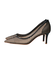 【FABIO RUSCONI】ポインテッドトウチュールパンプス