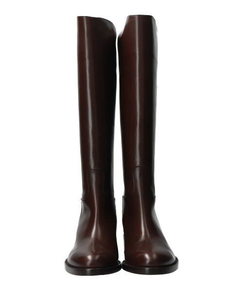 SARTORE】クロスストラップバックジップロングブーツ｜ブリジット