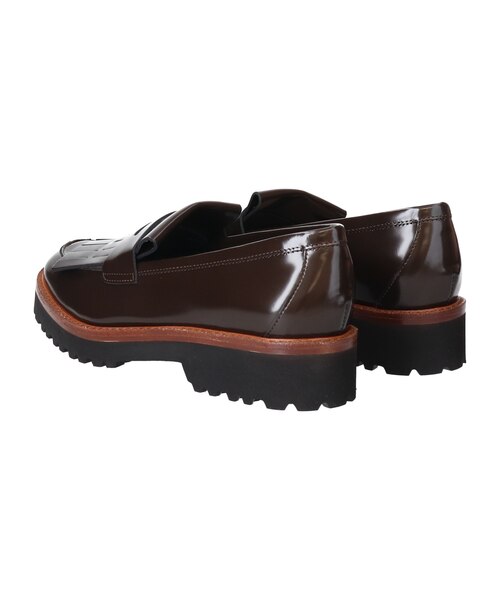 FABIO RUSCONI タンクソールキルト付きローファー 35 新色入荷》【FABIO RUSCONI】タンクソールキルト付きローファー
