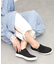 【ROUND ABOUT】ラインストーンインヒールスニーカー