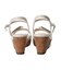 【BRIDGET BIRKIN】バックルビジューコルクウエッジサンダル