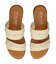 《新色入荷》【ITALIAN SHOEMAKERS】ラインストーン2本ベルトミュールサンダル