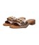 【Oh my Sandals】ローヒールチェーンミュールサンダル