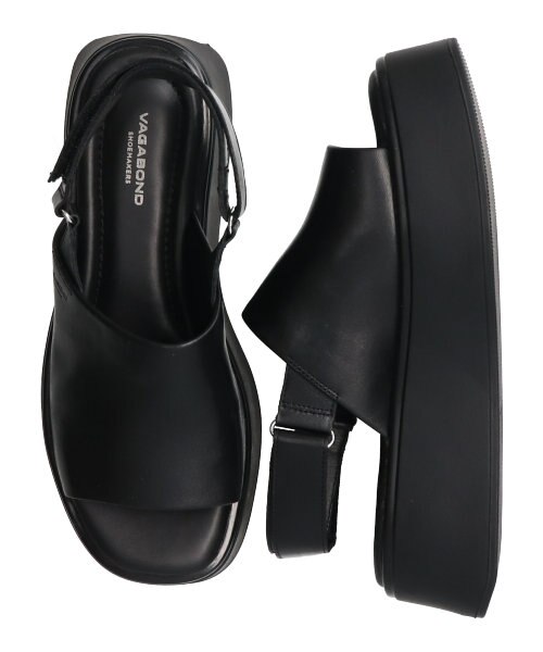 VAGABOND 厚底カバードバックバンドサンダル　E42101 サイズ37 セール】【VAGABOND】厚底カバードバックバンドサンダル(E42101