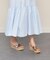 【Oh my Sandals】クッションインソールウェッジミュール
