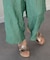 【Oh my Sandals】クッションインソールウェッジミュール