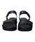 【Oh my Sandals】ベルクロローヒールサンダル