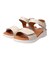 【Oh my Sandals】ベルクロローヒールサンダル