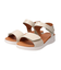 【Oh my Sandals】ベルクロローヒールサンダル