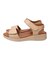 【Oh my Sandals】ベルクロローヒールサンダル