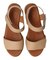 【Oh my Sandals】ベルクロローヒールサンダル