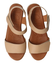 【Oh my Sandals】ベルクロローヒールサンダル