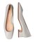 【FABIO RUSCONI】スクエアトウフレアヒールパンプス