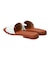 【Oh my Sandals】レザーメッシュフラットサンダル