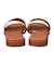 【Oh my Sandals】レザーメッシュフラットサンダル
